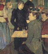 Henri  Toulouse-Lautrec Un Coin du Moulin de la Galette oil painting picture wholesale